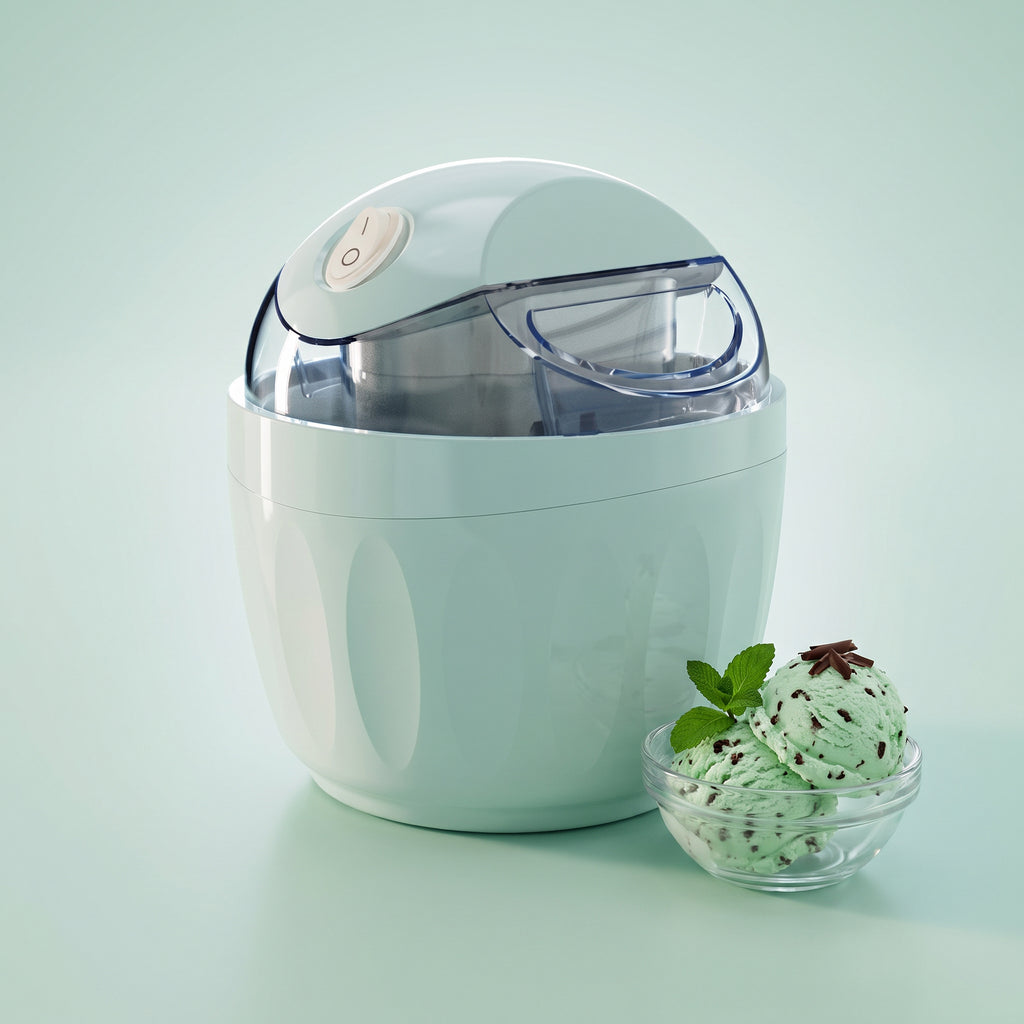 Mini ice cream maker in Mint